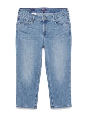 NYDJ Light Blue Ankle Crop Jeans - Straight Leg